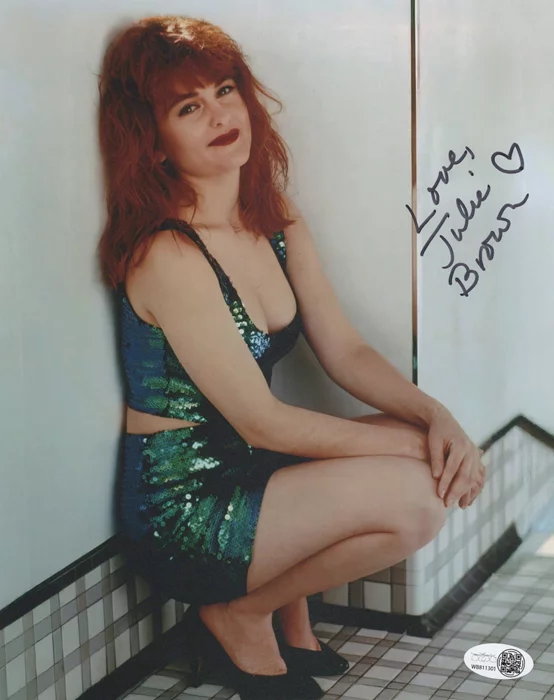 Julie Brown autograph