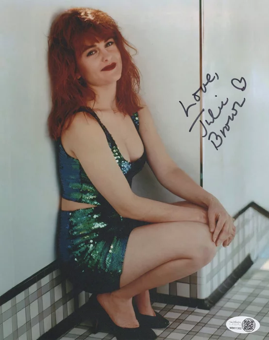 Julie Brown autograph
