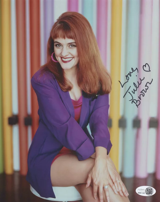 Julie Brown autograph