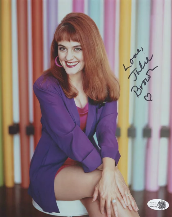 Julie Brown autograph