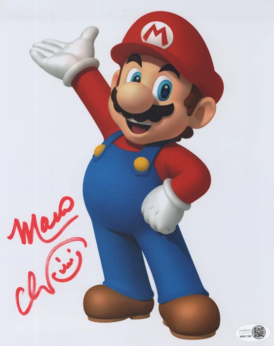 Charles Martinet autograph