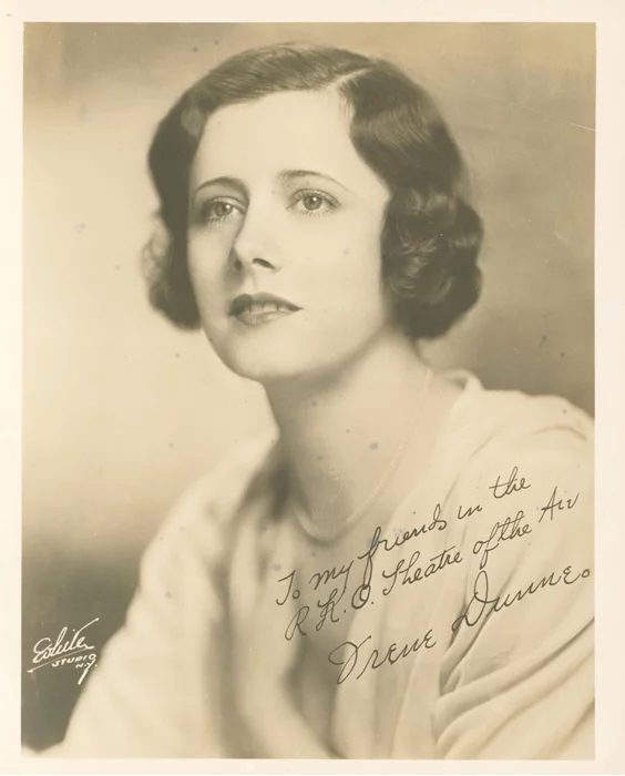 Irene Dunne autograph