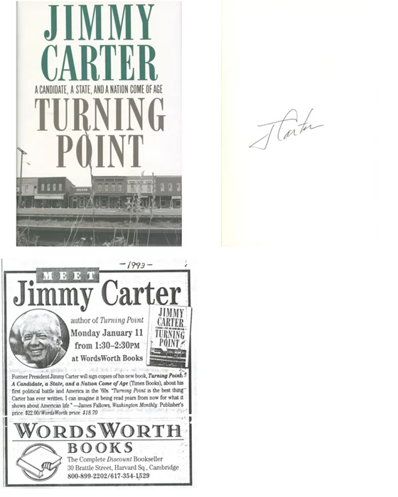 Jimmy Carter autograph