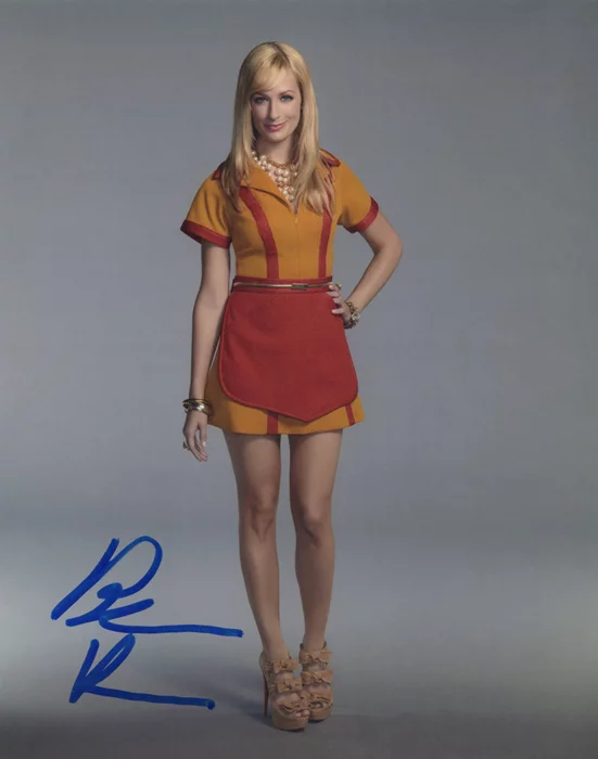 Beth Behrs autograph