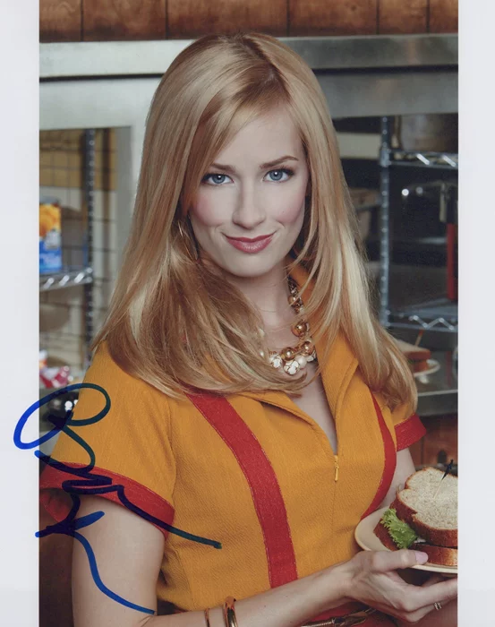 Beth Behrs autograph