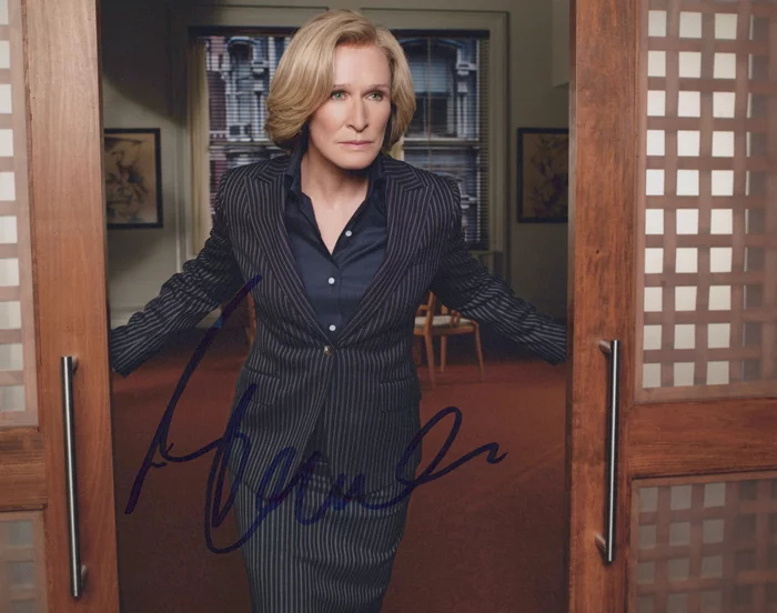 Glenn Close autograph