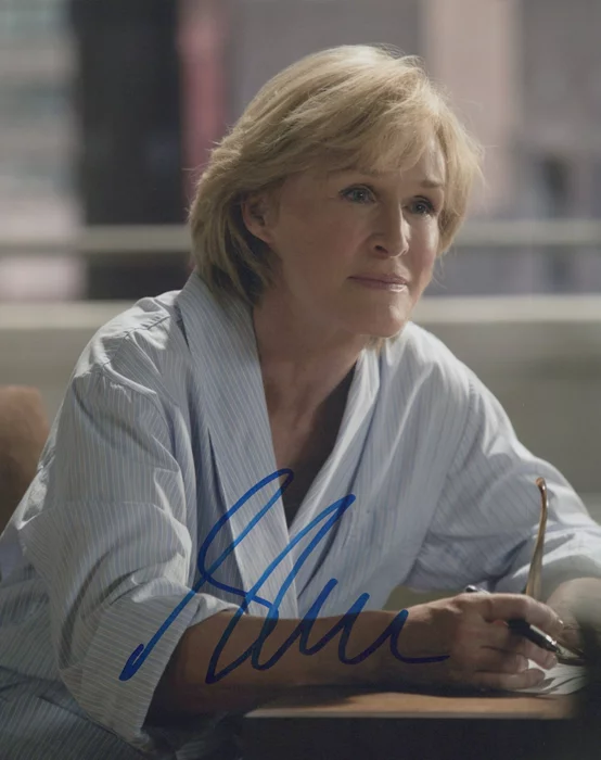 Glenn Close autograph