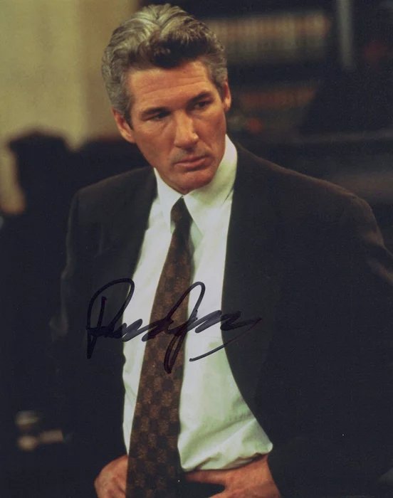 Richard Gere autograph