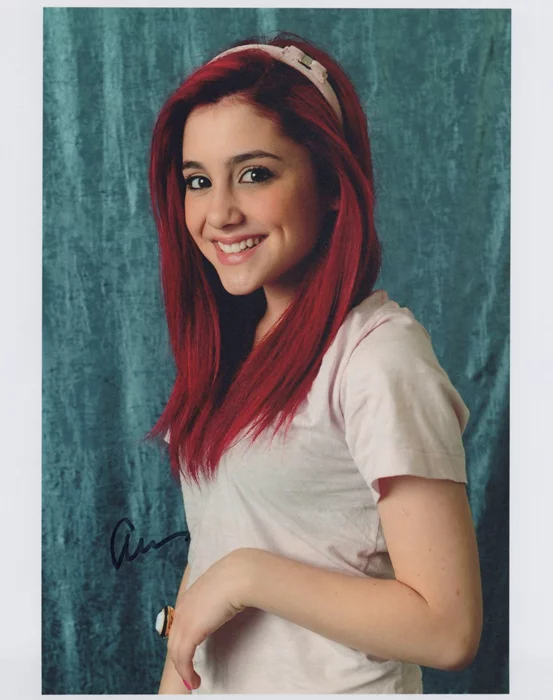 Ariana Grande autograph