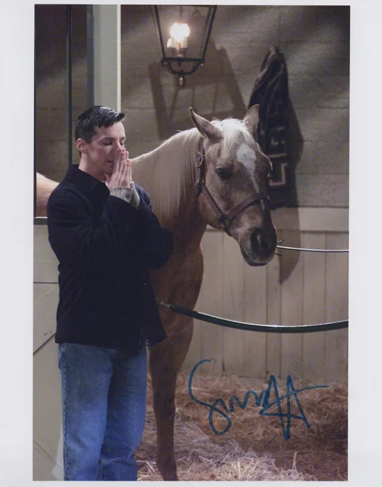 Sean Hayes autograph