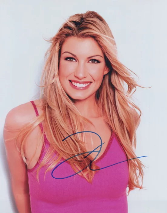 Faith Hill autograph