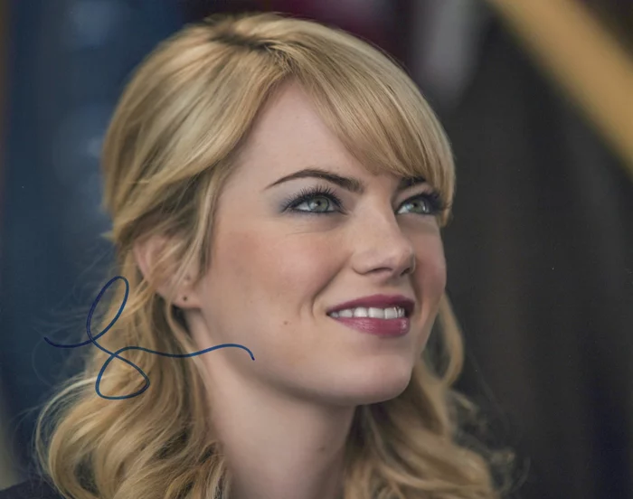 Emma Stone autograph