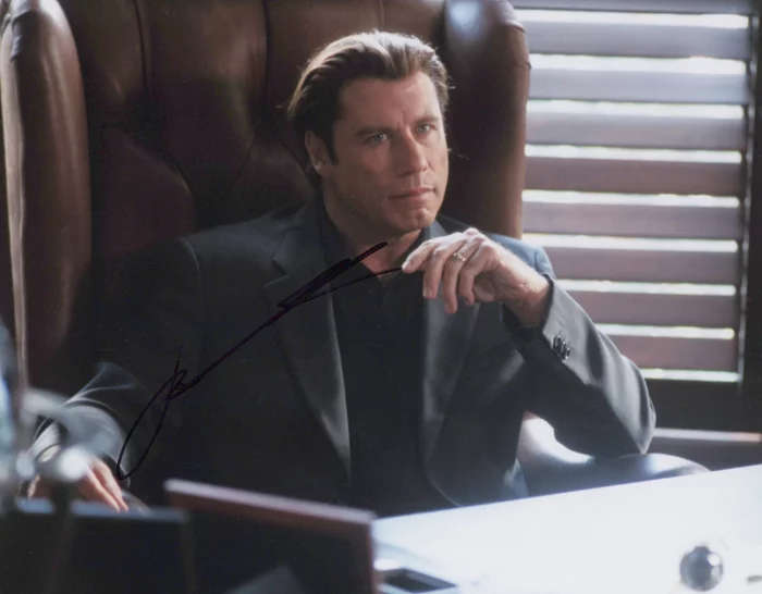 John Travolta autograph
