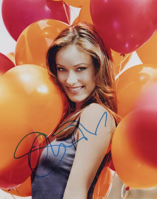 Olivia Wilde autograph