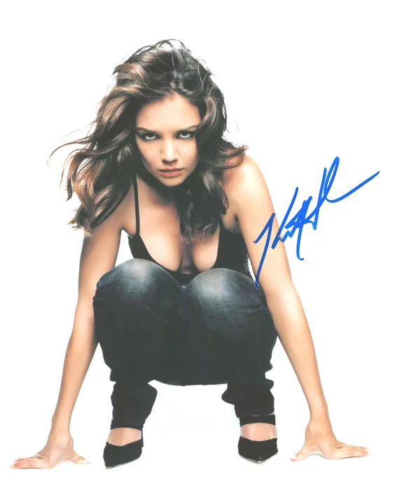 Katie Holmes autograph