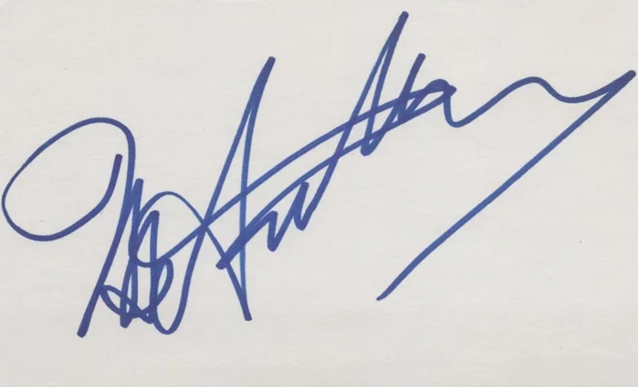 Morey Amsterdam autograph