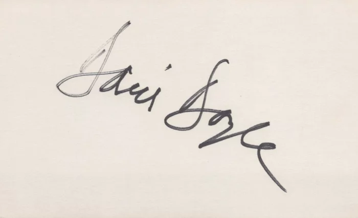 David Doyle autograph