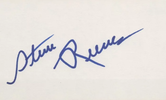 Steve Reeves autograph