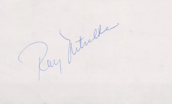 Ray Nitschke autograph