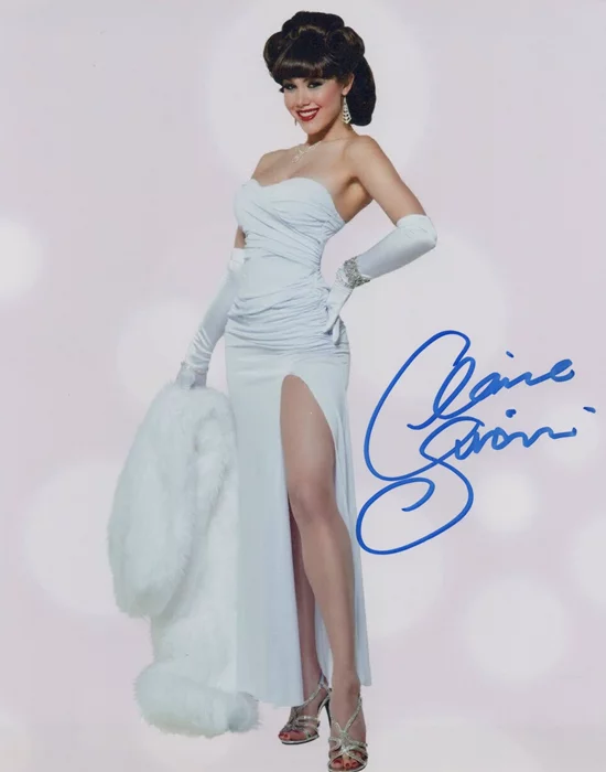 Claire Sinclair autograph