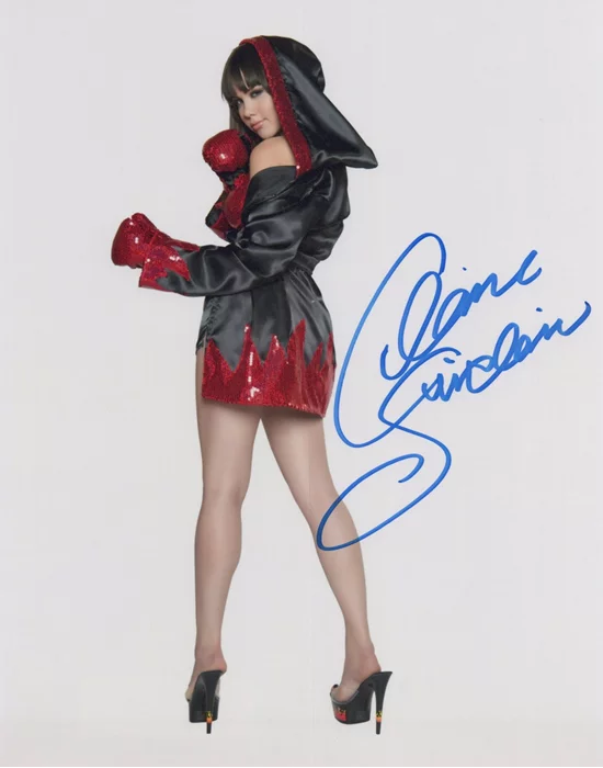 Claire Sinclair autograph
