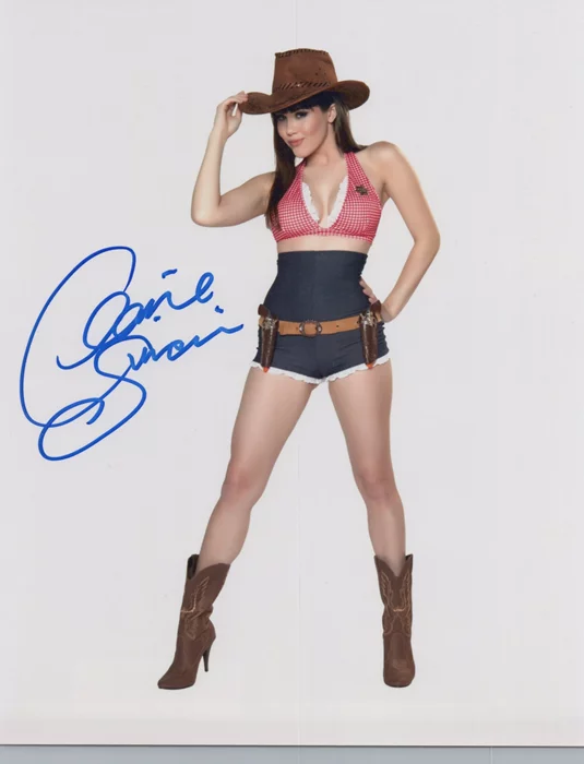 Claire Sinclair autograph
