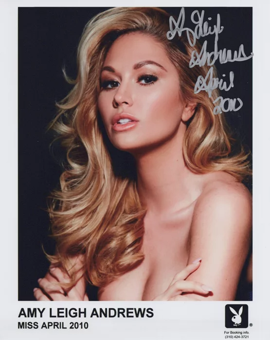 Amy Leigh Andrews autograph
