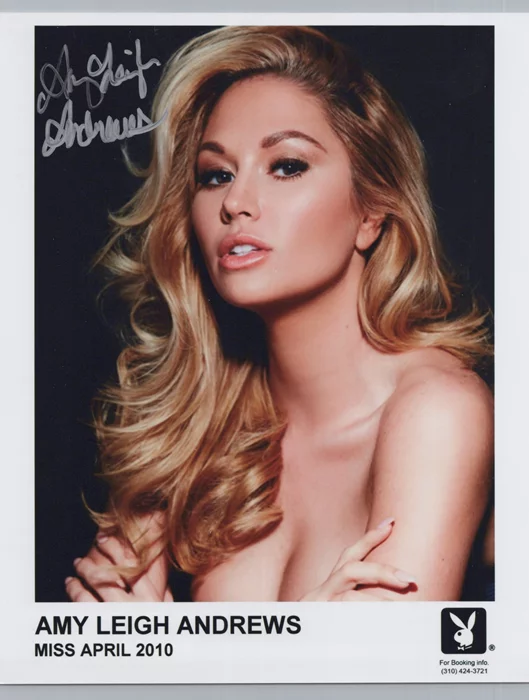 Amy Leigh Andrews autograph