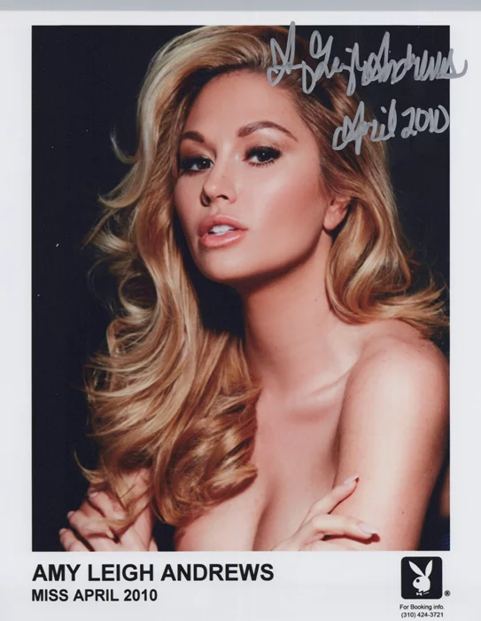 Amy Leigh Andrews autograph