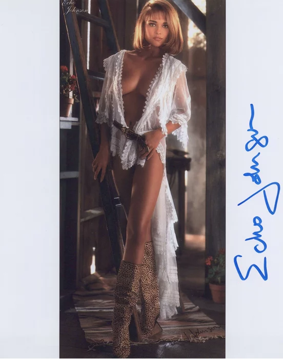 Echo Johnson autograph