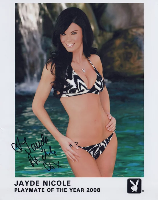 Jayde Nicole autograph
