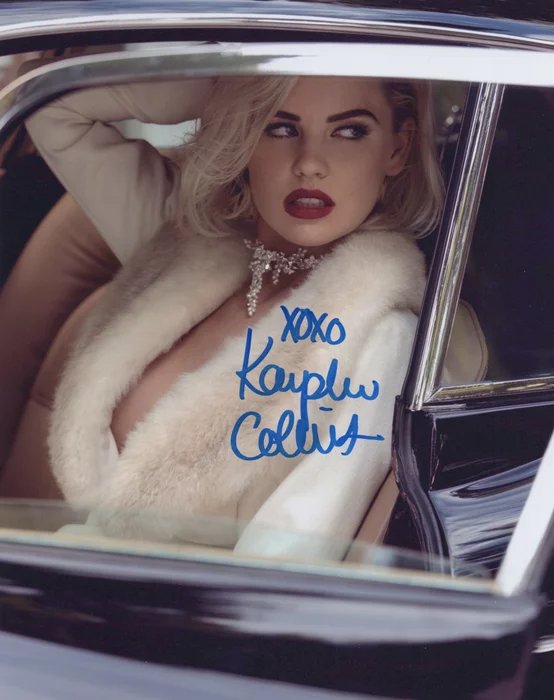 Kayslee Collins autograph