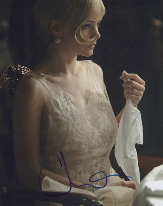 Carey Mulligan autograph