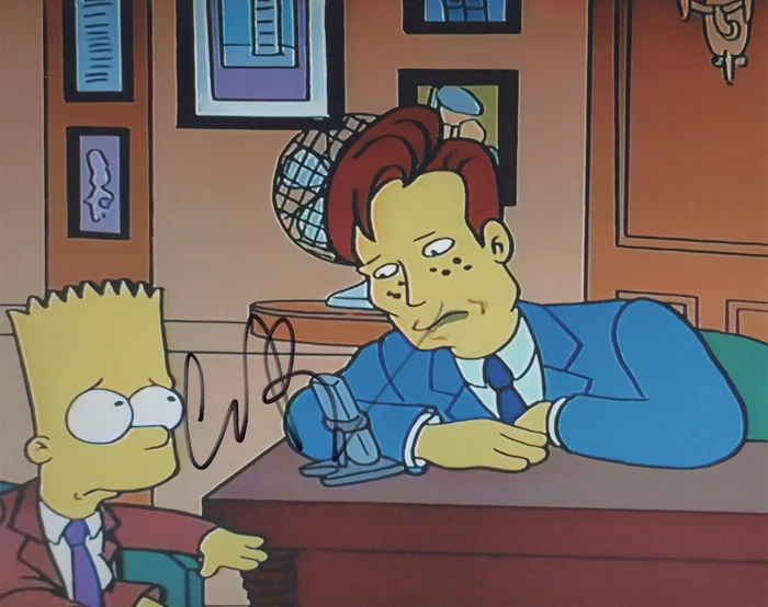 Conan O'Brien autograph