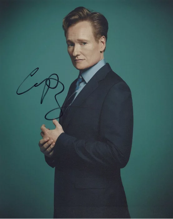 Conan O'Brien autograph