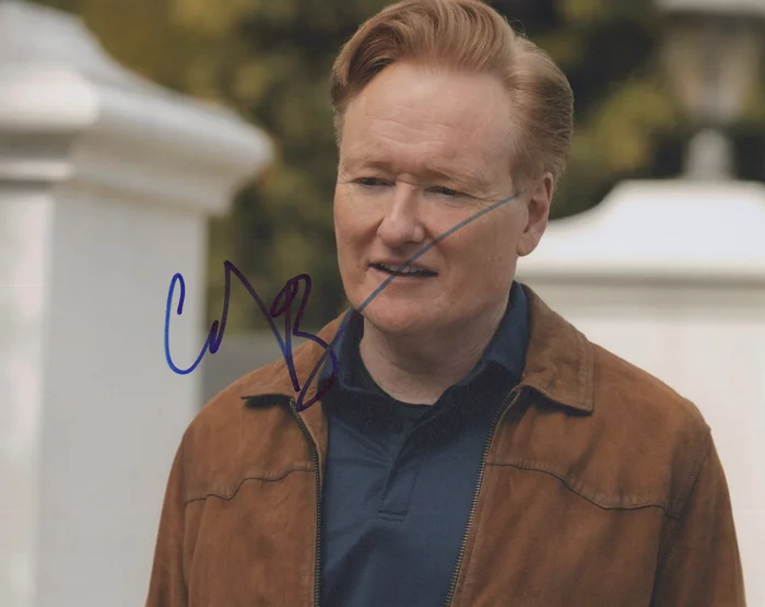 Conan O'Brien autograph