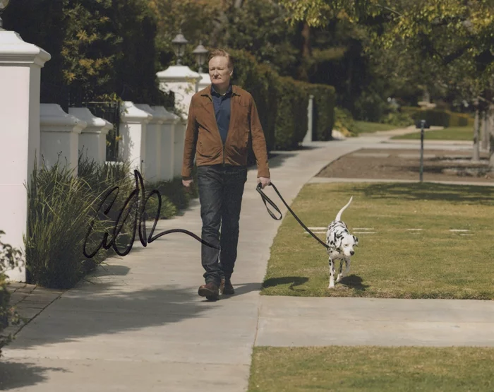 Conan O'Brien autograph