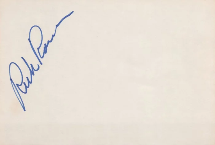 Ruth Roman autograph