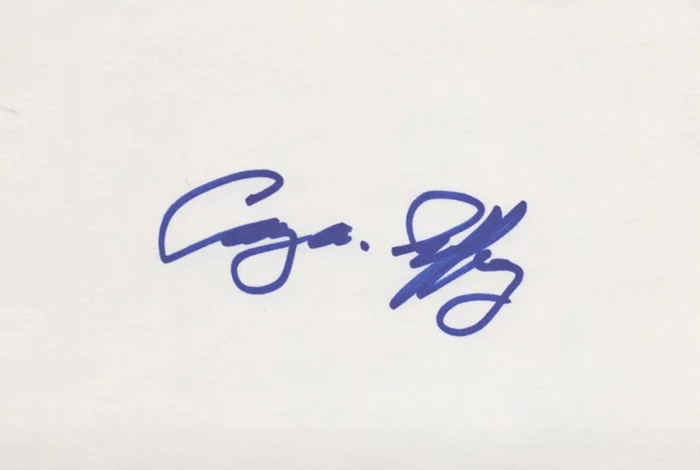 Cary Guffey autograph