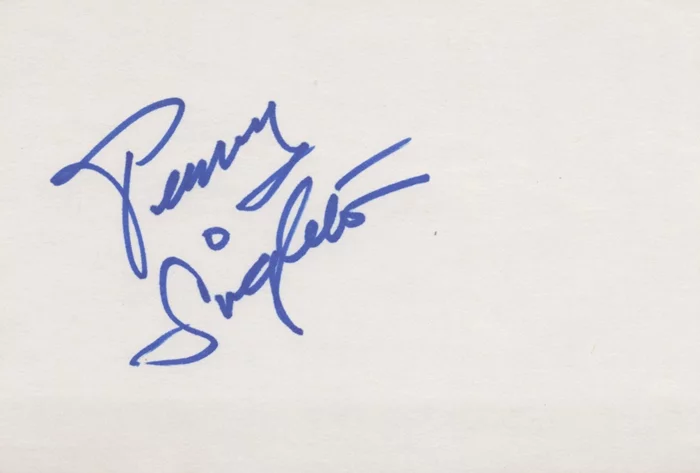 Penny Singleton autograph