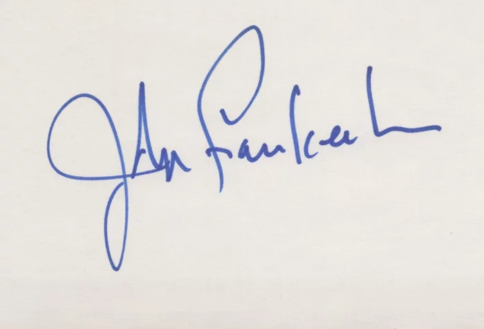 John Frankenheimer autograph