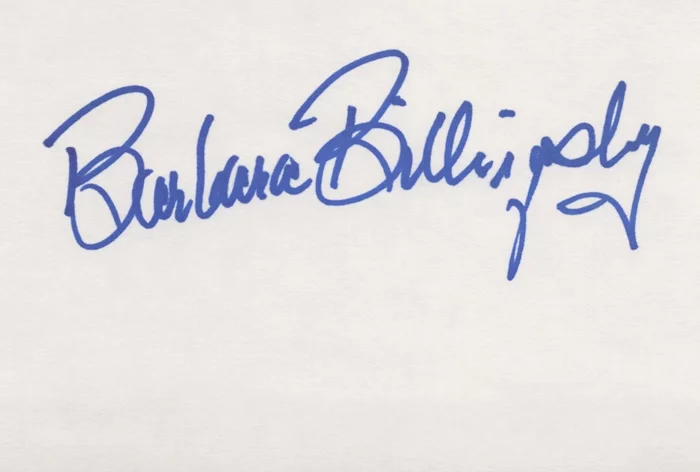 Barbara Billingsley autograph