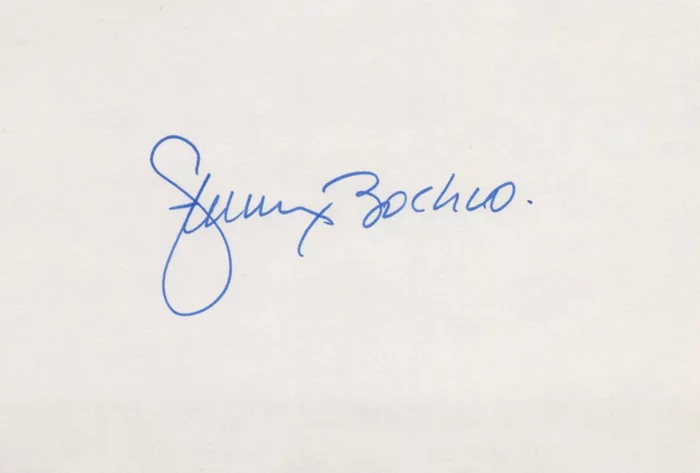 Steven Bochco autograph