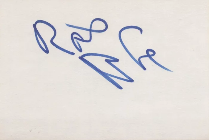 Robert Blake autograph