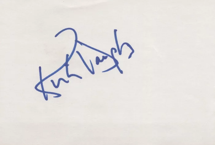 Kirk Douglas autograph