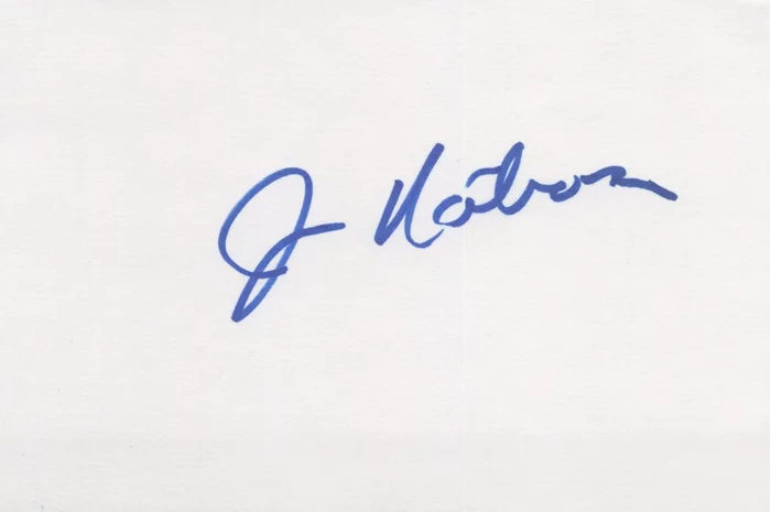 Jim Nabors autograph