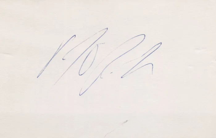P.J. O'Rourke autograph