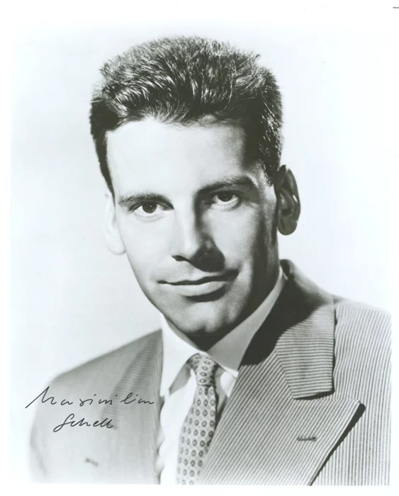 Maximilian Schell autograph