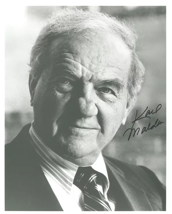 Karl Malden autograph