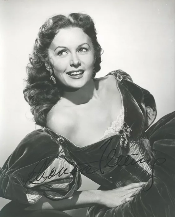 Rhonda Fleming autograph